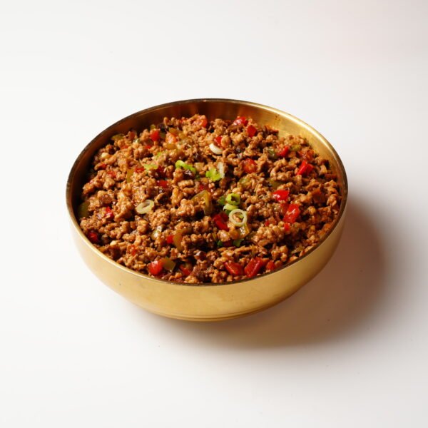 Black-Tree Rice w. Minced Pork Pepper & Chili