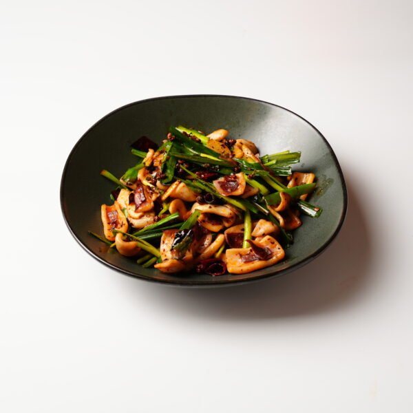 Mala Stir-Fried Squid Tendrils