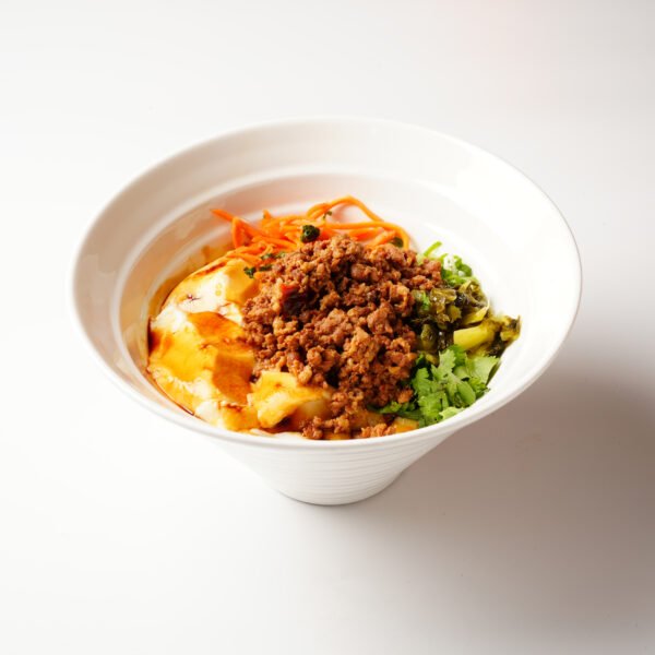 Tofu Pudding Dry Mixed Rice Noodle