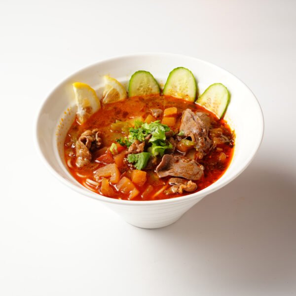 Tomato Beef Soup Rice Noodle Soup